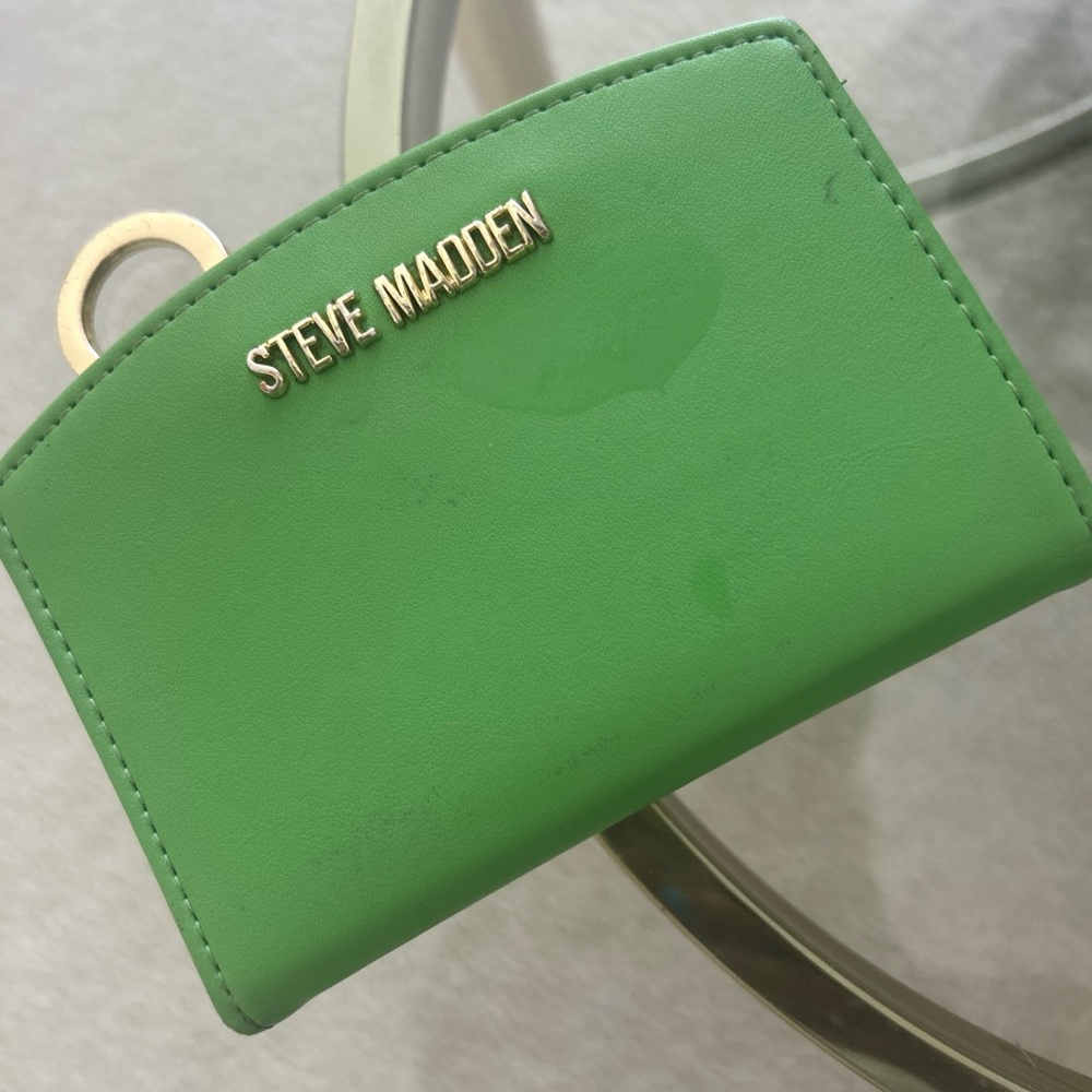 Steve Madden Green Wallet